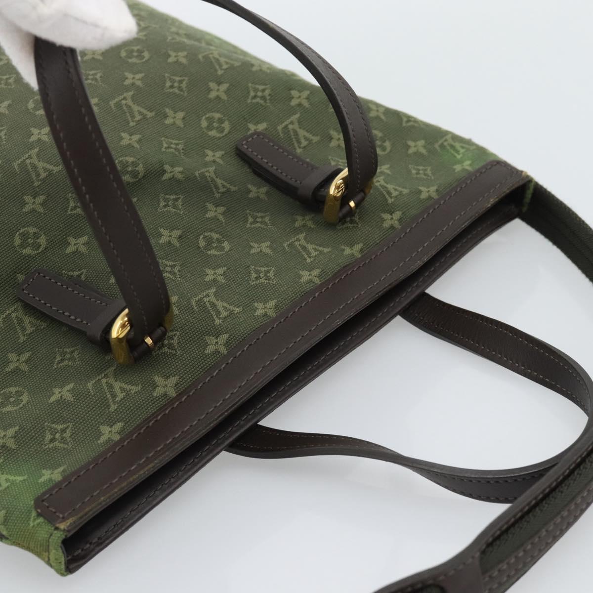 LOUIS VUITTON Monogram Mini Françoise Bag 2way TST Khaki M92422 LV Auth 192835A