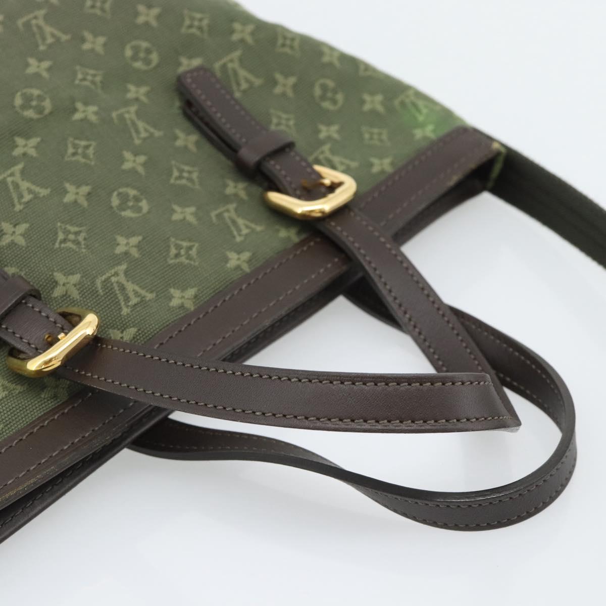 LOUIS VUITTON Monogram Mini Françoise Bag 2way TST Khaki M92422 LV Auth 192835A
