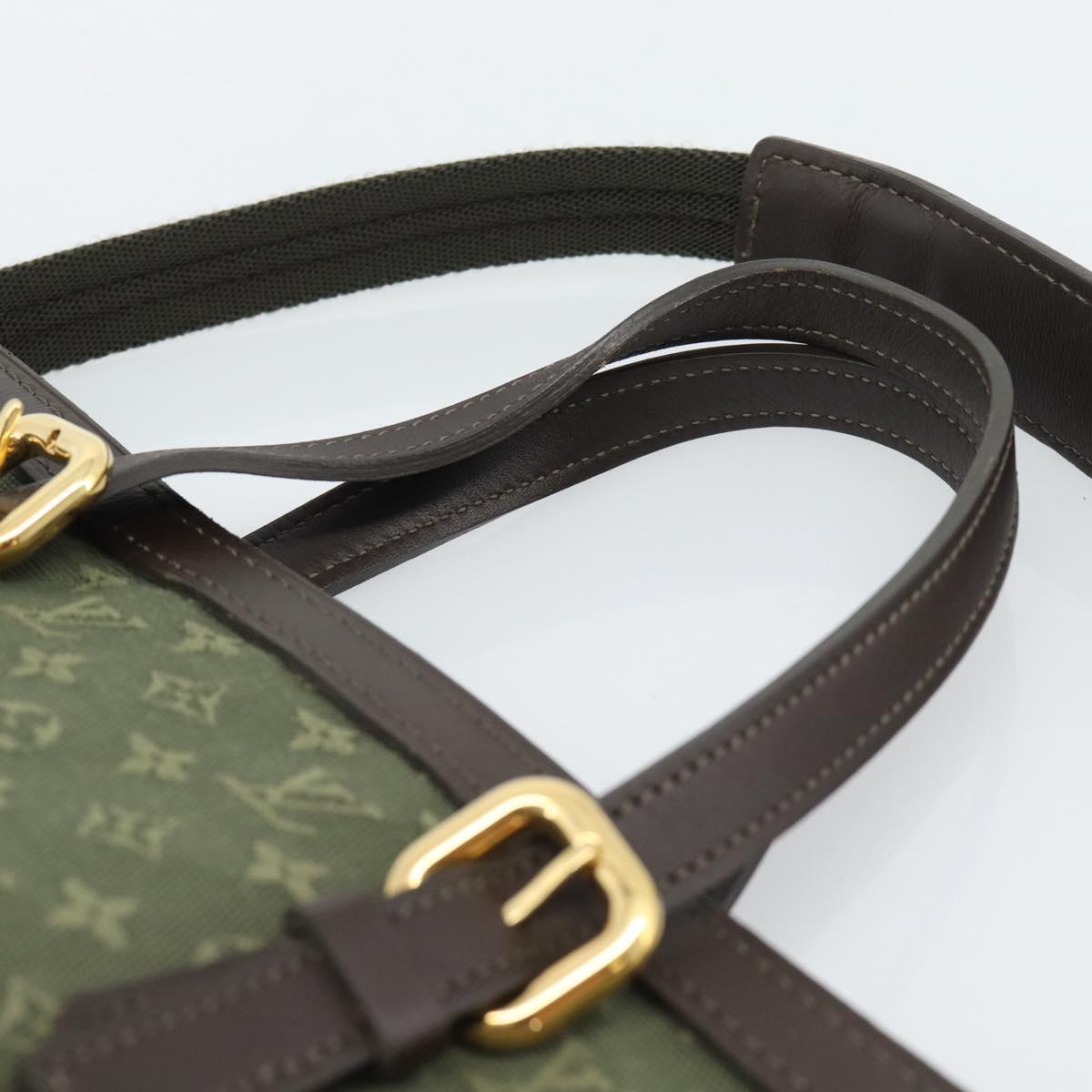 LOUIS VUITTON Monogram Mini Françoise Bag 2way TST Khaki M92422 LV Auth 192835A