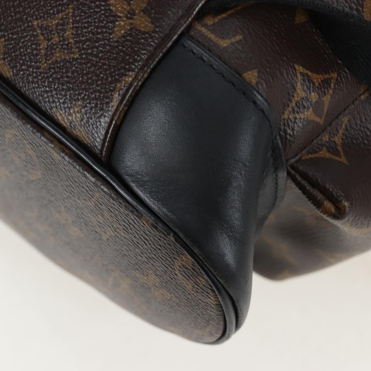 LOUIS VUITTON Monogram Macassar Christopher MM Backpack M43735 LV Auth 192839V
