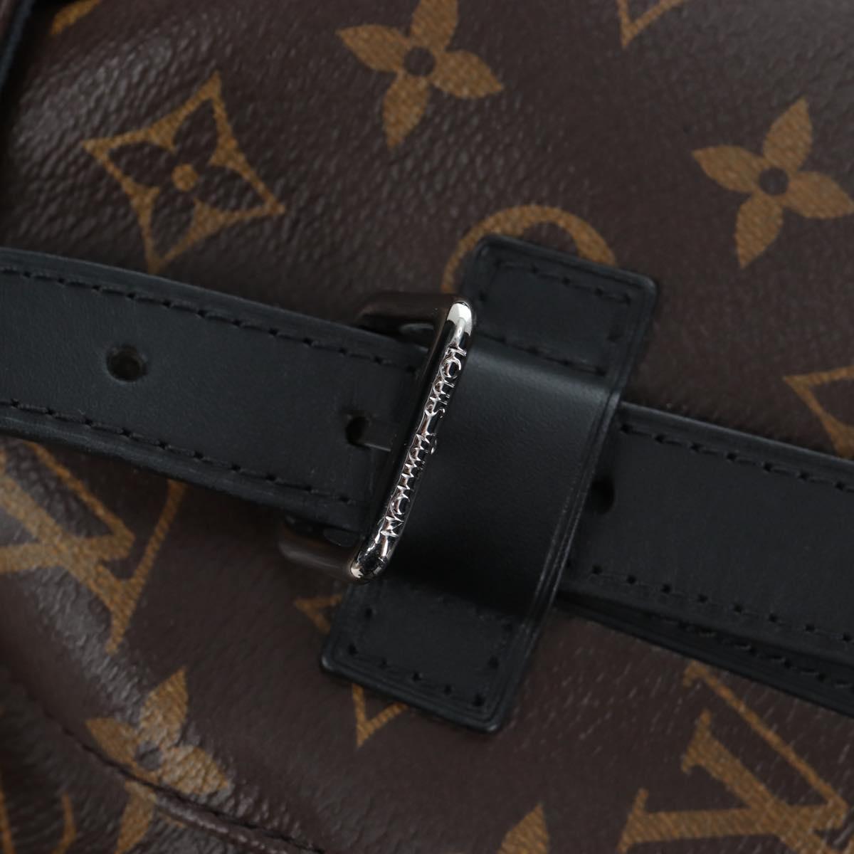LOUIS VUITTON Monogram Macassar Christopher MM Backpack M43735 LV Auth 192839V