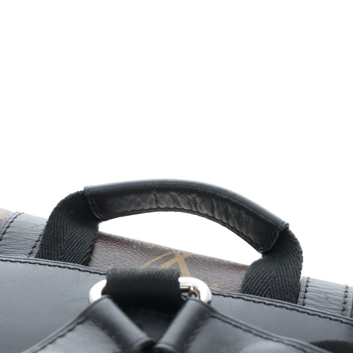 LOUIS VUITTON Monogram Macassar Christopher MM Backpack M43735 LV Auth 192839V