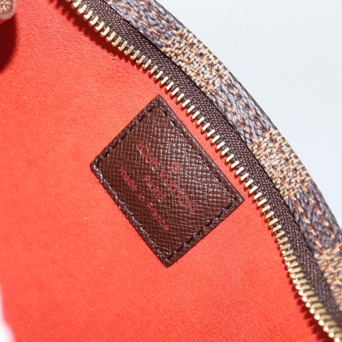 LOUIS VUITTON Damier Ebene Marais Pouch Pouch LV Auth 192852