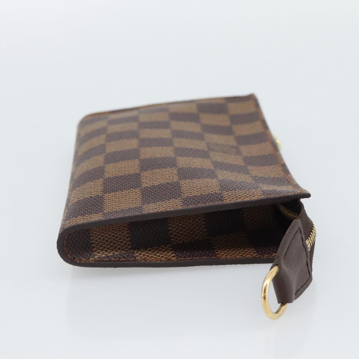 LOUIS VUITTON Damier Ebene Marais Pouch Pouch LV Auth 192852
