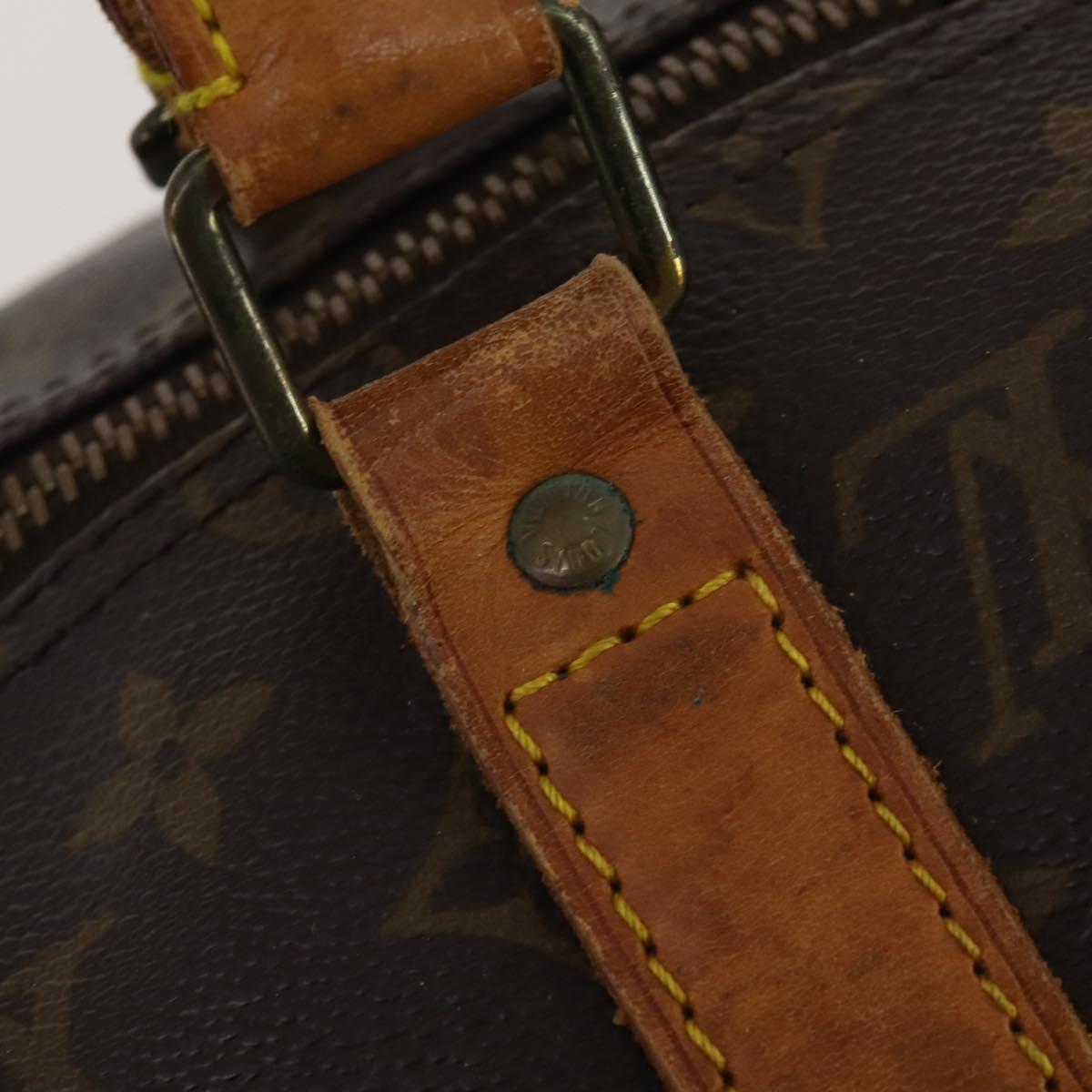 LOUIS VUITTON Monogram Keepall 50 Boston Bag M41426 LV Auth 192874