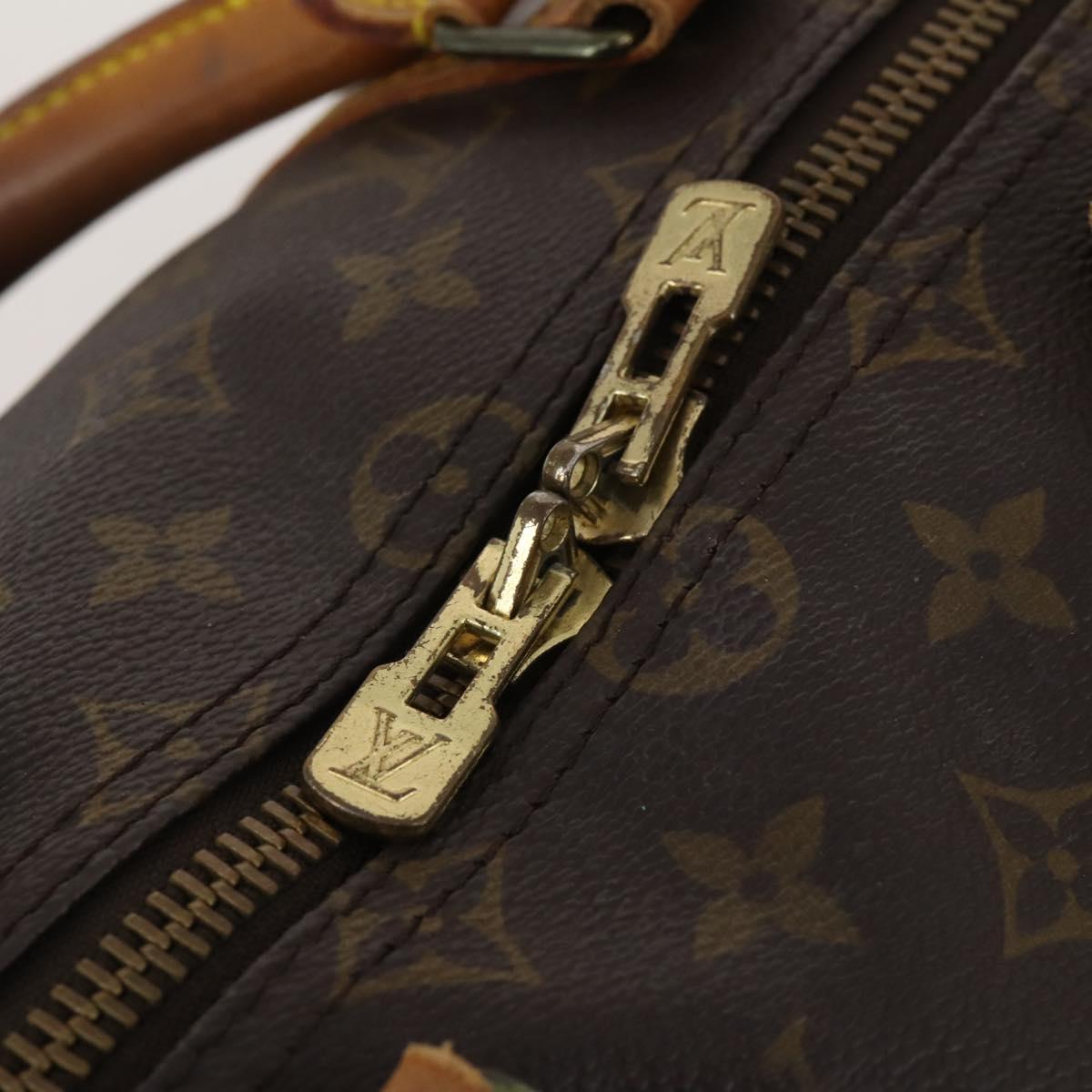 LOUIS VUITTON Monogram Keepall 50 Boston Bag M41426 LV Auth 192874