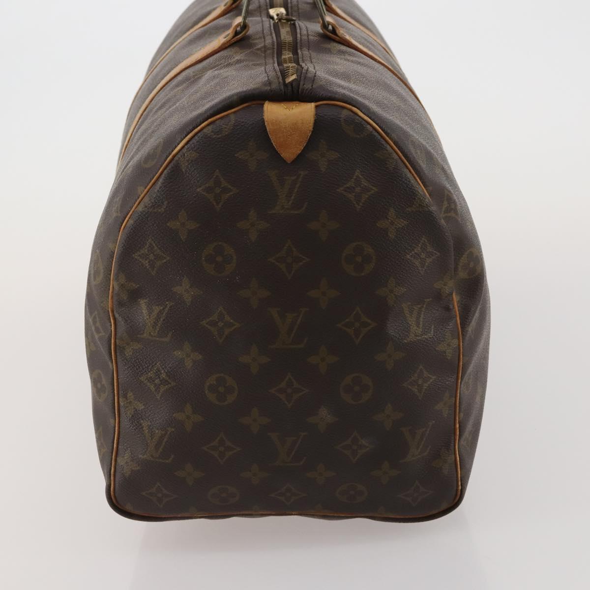 LOUIS VUITTON Monogram Keepall 50 Boston Bag M41426 LV Auth 192874