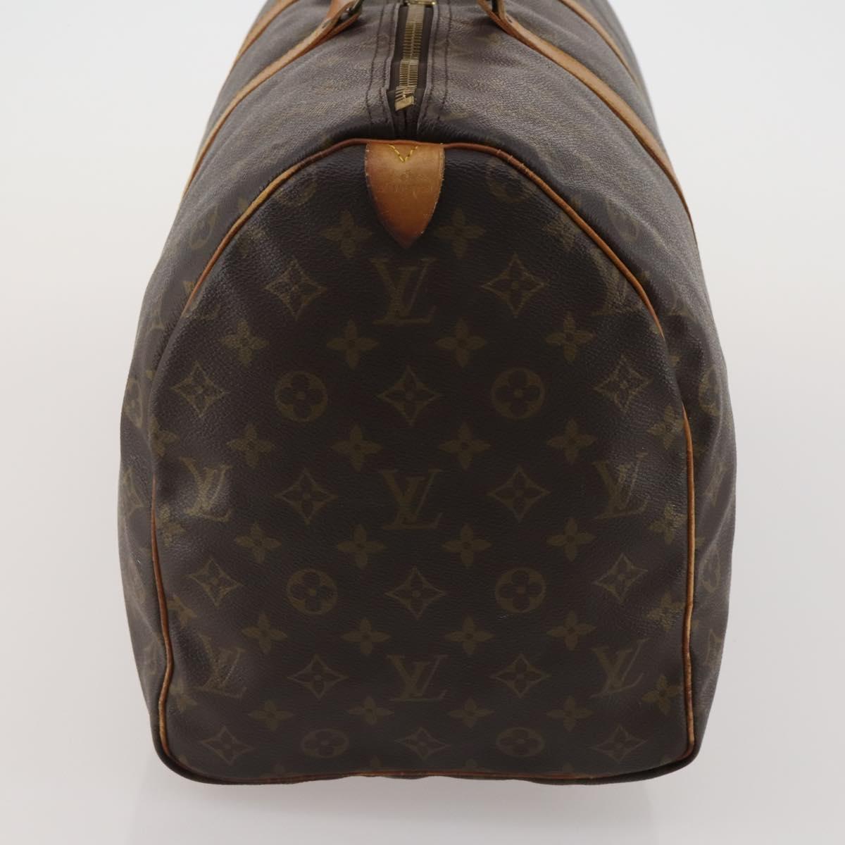LOUIS VUITTON Monogram Keepall 50 Boston Bag M41426 LV Auth 192874