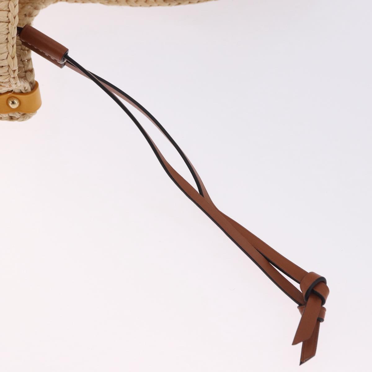 LOUIS VUITTON By The Pool On The Go MM Raffia Beige M24723 LV Auth 192900SAM