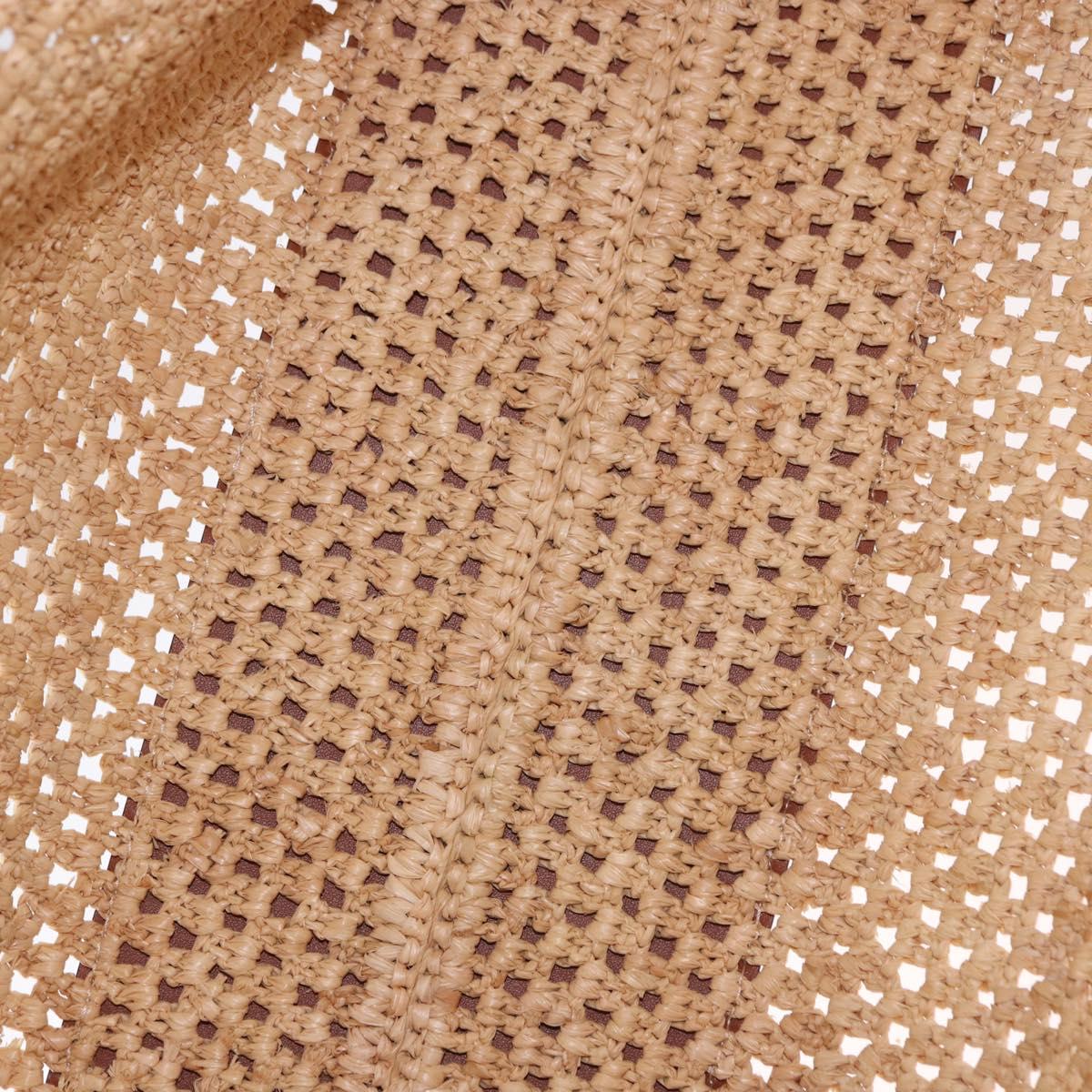 LOUIS VUITTON By The Pool On The Go MM Raffia Beige M24723 LV Auth 192900SAM