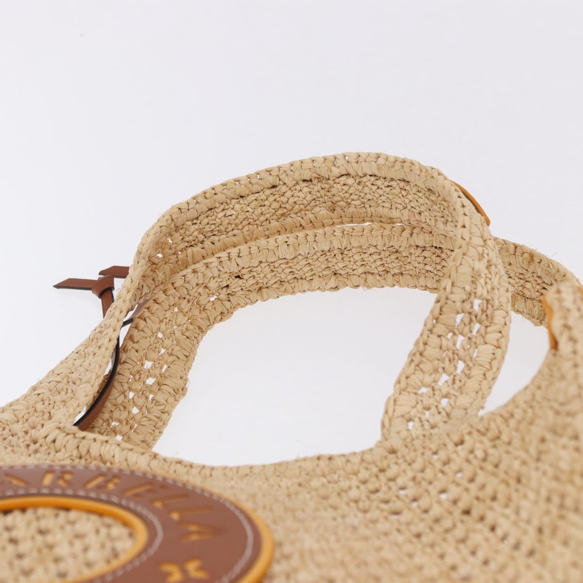 LOUIS VUITTON By The Pool On The Go MM Raffia Beige M24723 LV Auth 192900SAM