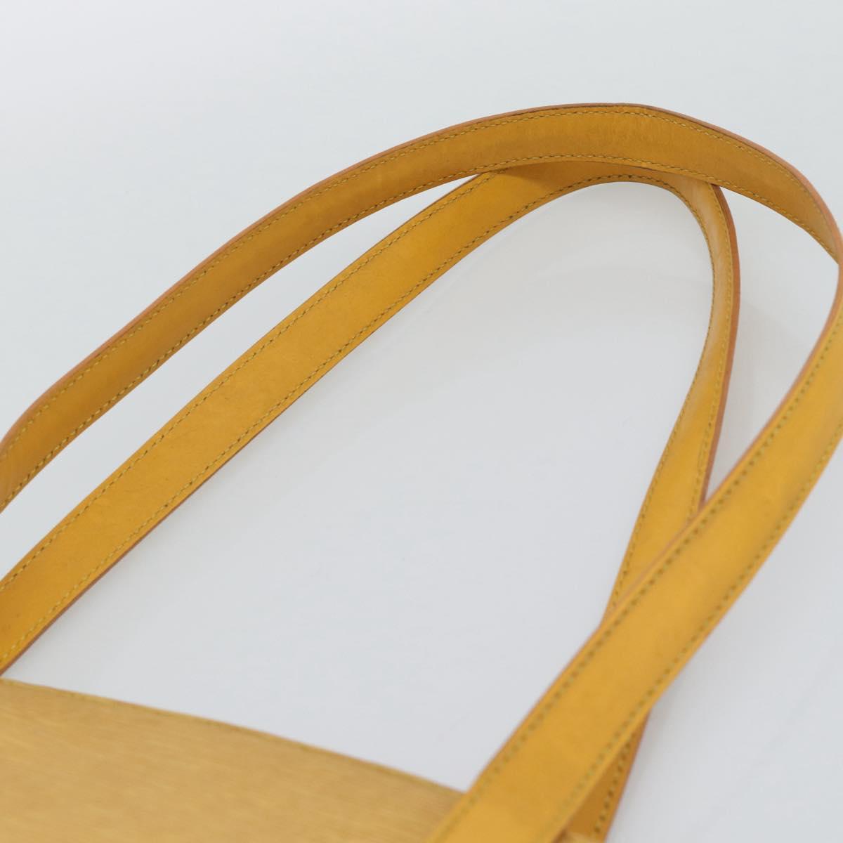 LOUIS VUITTON Epi Saint Jacques Powanie Long Shoulder Bag Yellow M52339 LV Auth 192901