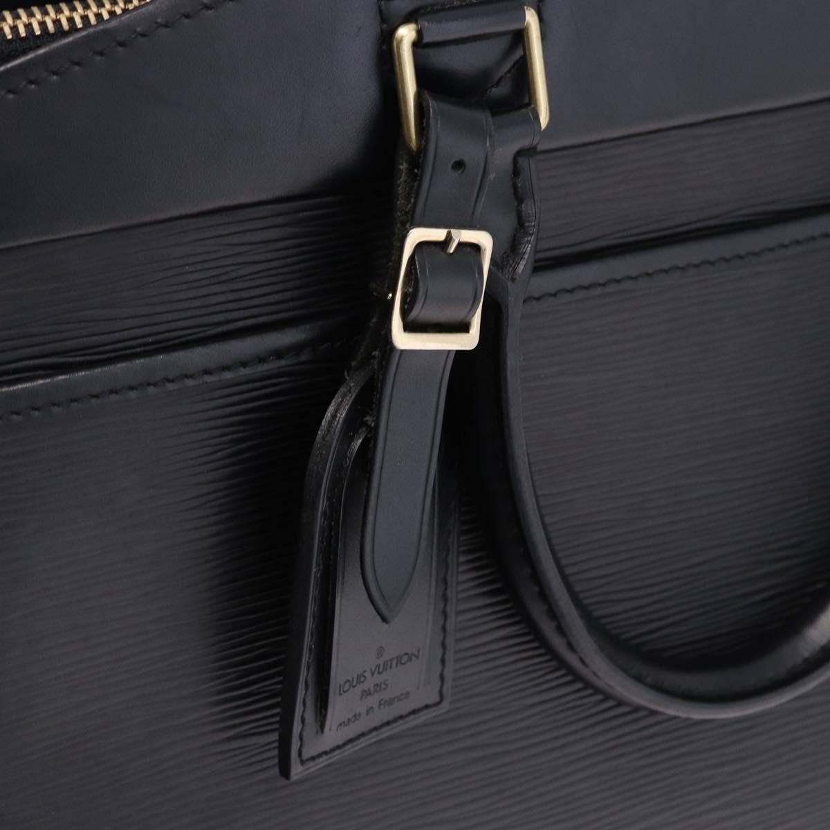LOUIS VUITTON Epi Riviera Hand Bag Black M48182 LV Auth 192902
