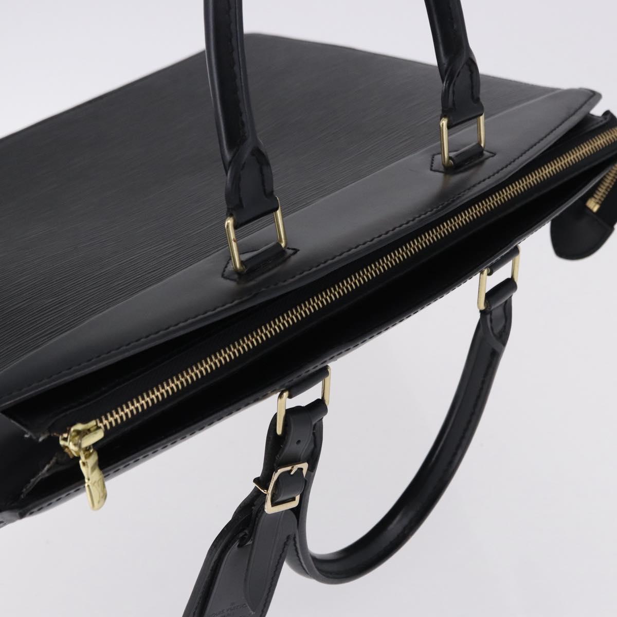 LOUIS VUITTON Epi Riviera Hand Bag Black M48182 LV Auth 192902