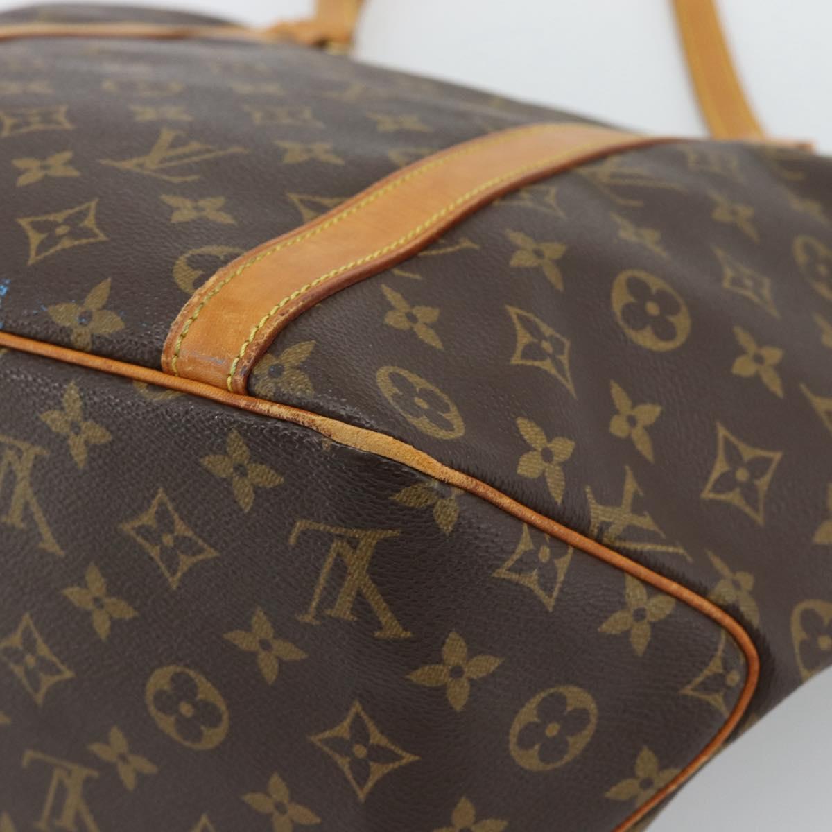 LOUIS VUITTON Monogram Sac Shopping Tote Bag M51108 LV Auth 192903