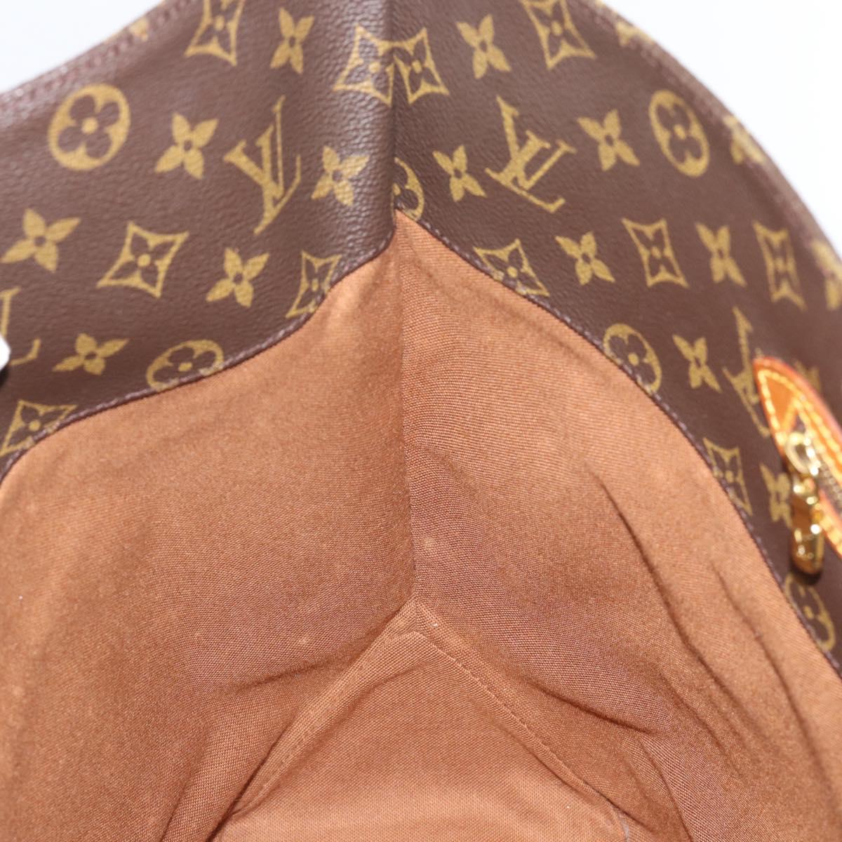 LOUIS VUITTON Monogram Sac Shopping Tote Bag M51108 LV Auth 192903