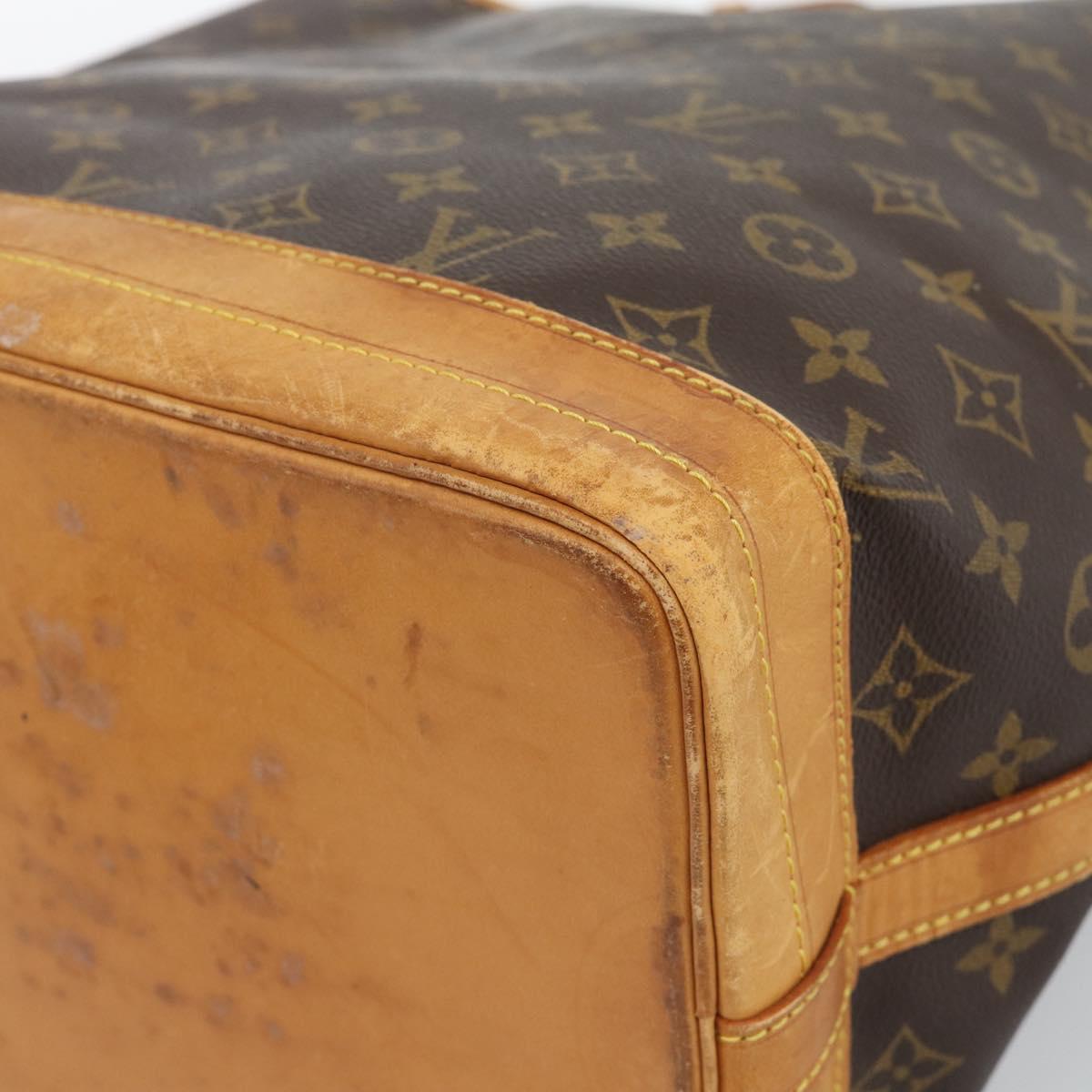 LOUIS VUITTON Monogram Noe Shoulder Bag M42224 LV Auth 192904