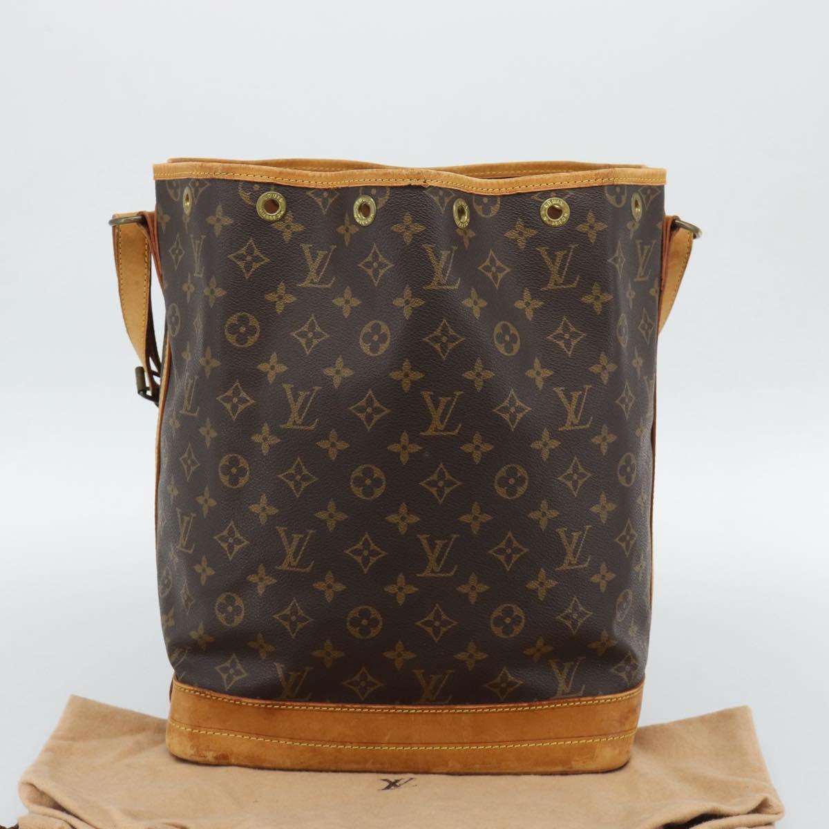 LOUIS VUITTON Monogram Noe Shoulder Bag M42224 LV Auth 192904