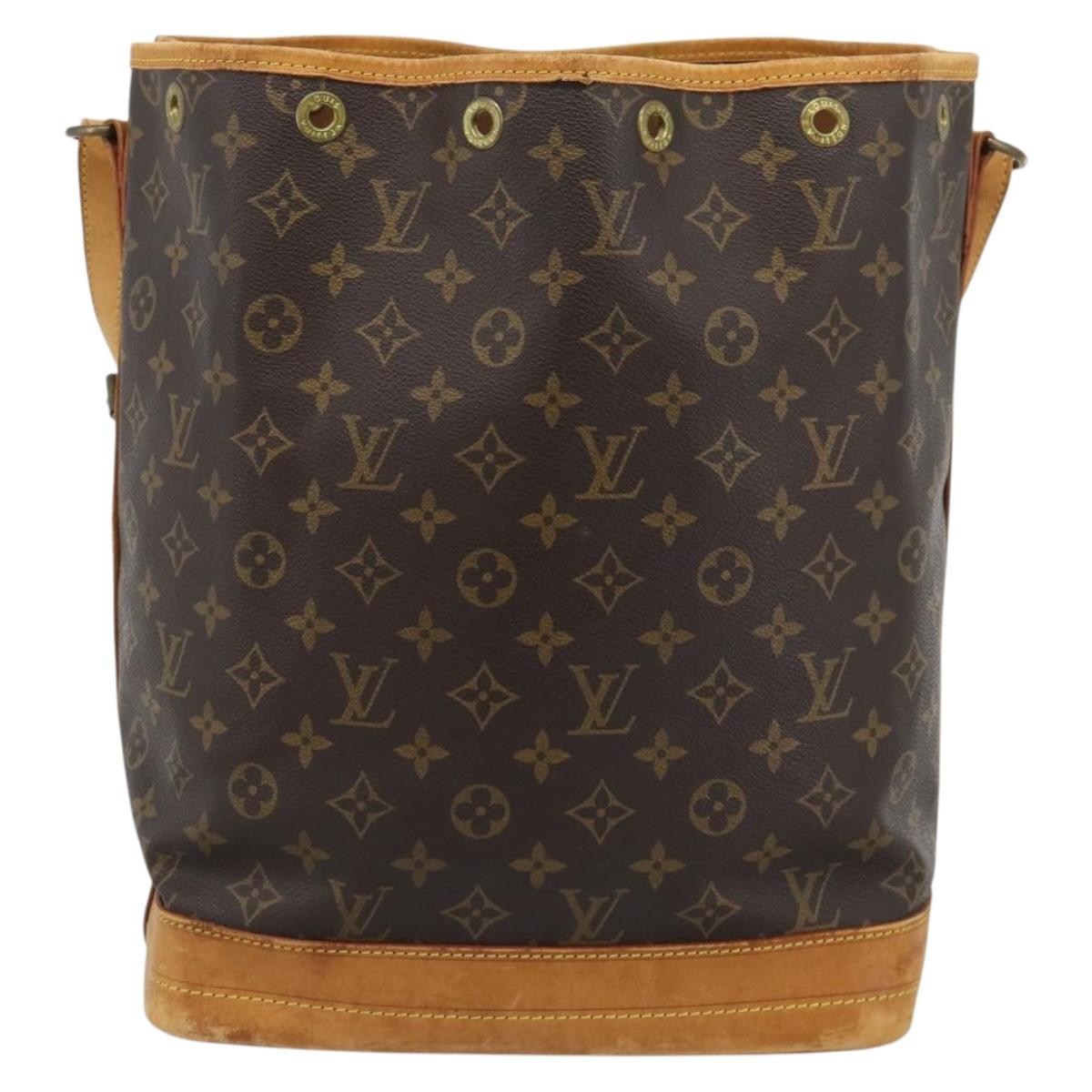 LOUIS VUITTON Monogram Noe Shoulder Bag M42224 LV Auth 192904