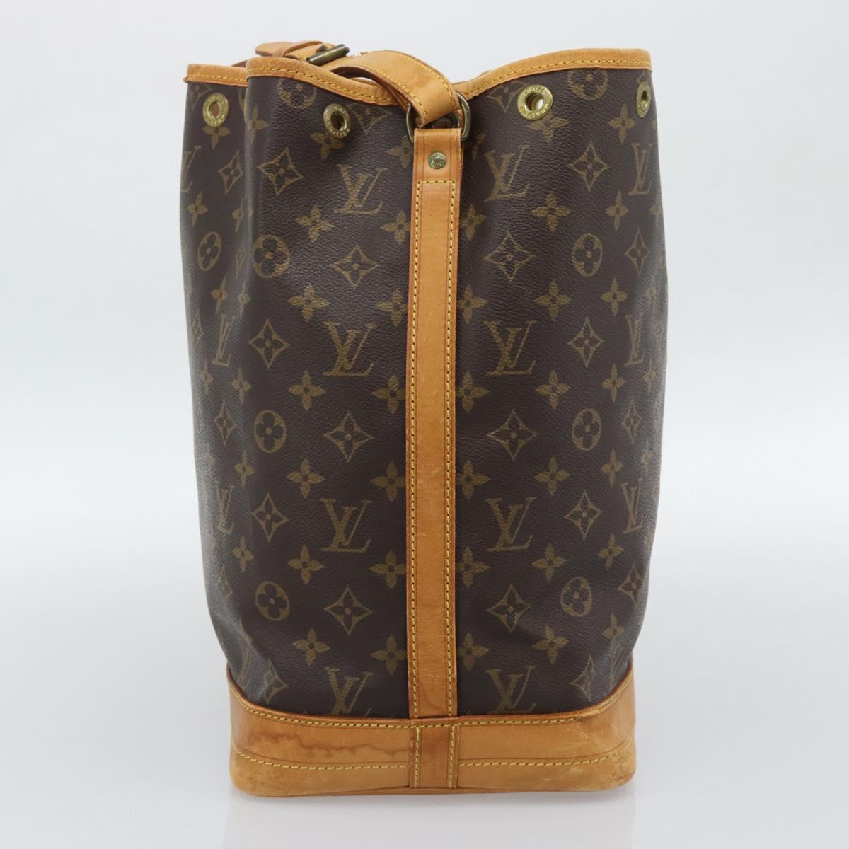 LOUIS VUITTON Monogram Noe Shoulder Bag M42224 LV Auth 192904