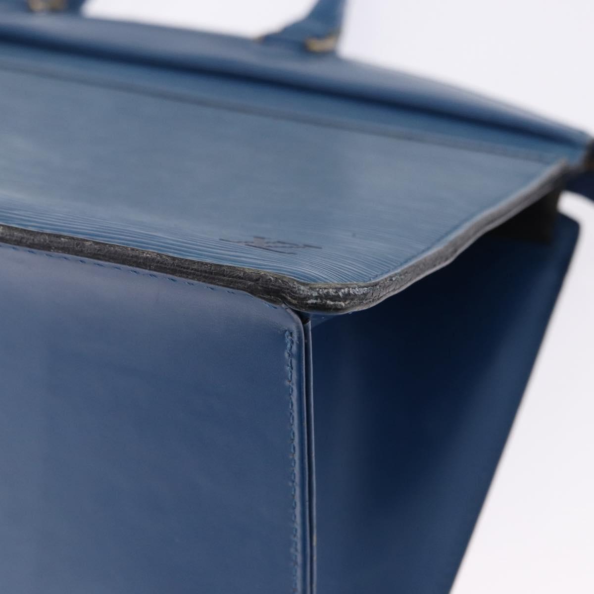 LOUIS VUITTON Epi Riviera Hand Bag Blue M48185 LV Auth 192907