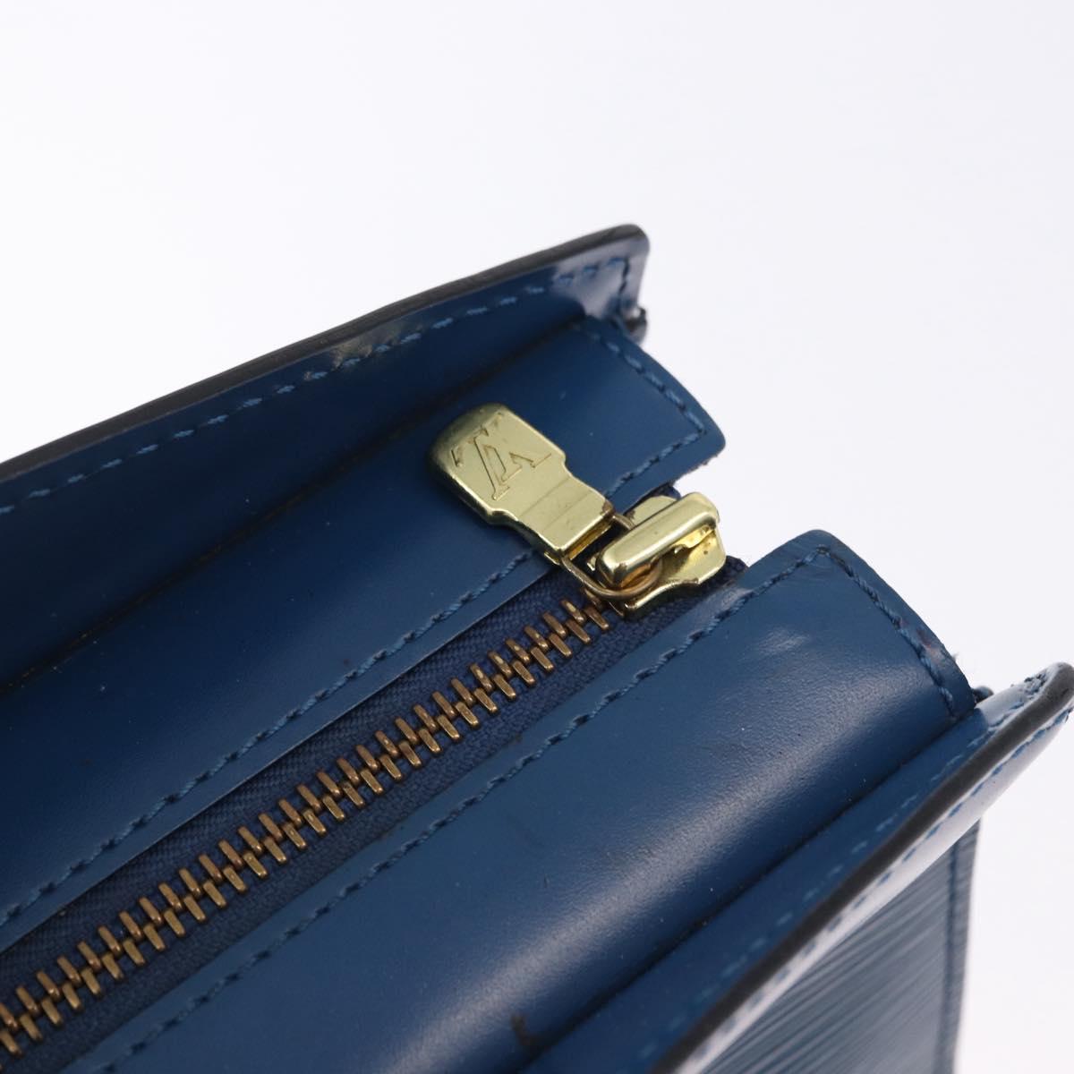 LOUIS VUITTON Epi Riviera Hand Bag Blue M48185 LV Auth 192907