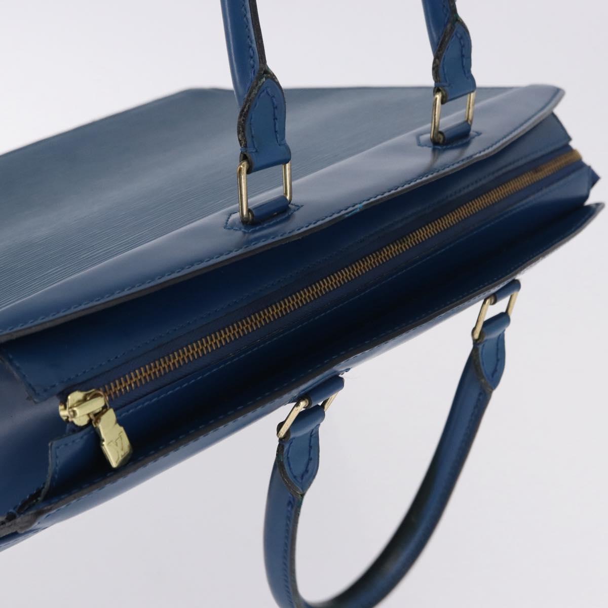 LOUIS VUITTON Epi Riviera Hand Bag Blue M48185 LV Auth 192907