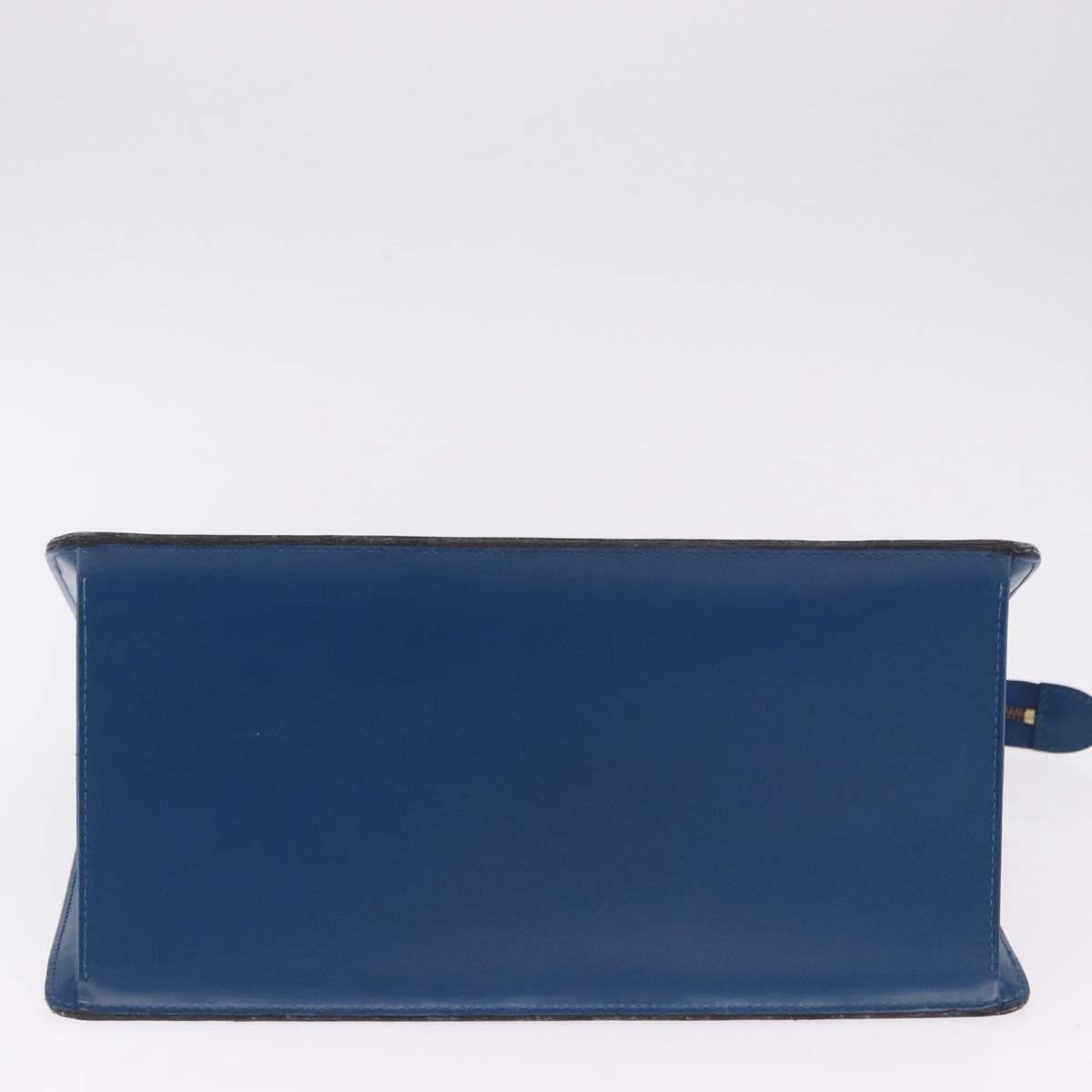 LOUIS VUITTON Epi Riviera Hand Bag Blue M48185 LV Auth 192907