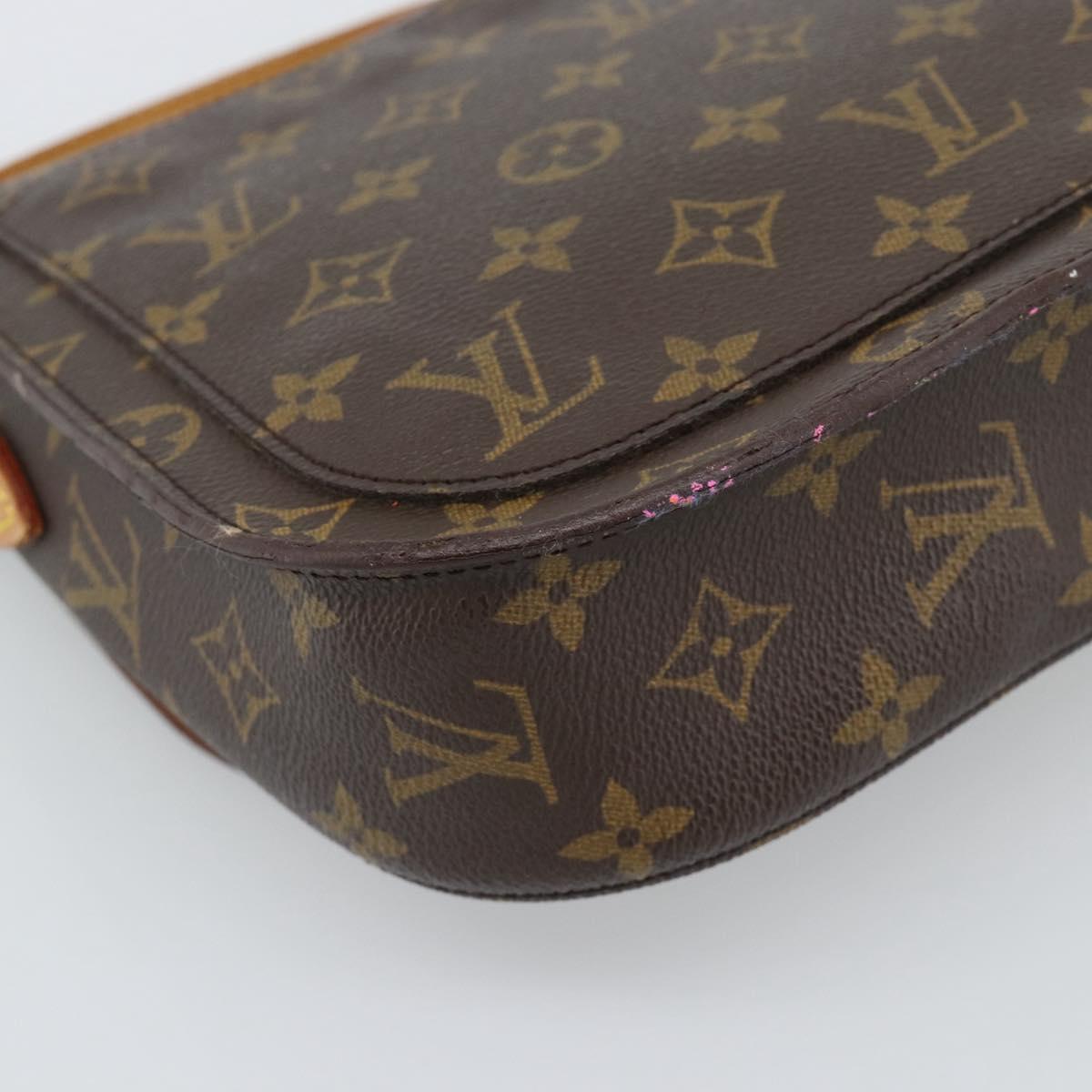 LOUIS VUITTON Monogram Saint Cloud GM Shoulder Bag M51242 LV Auth 192912
