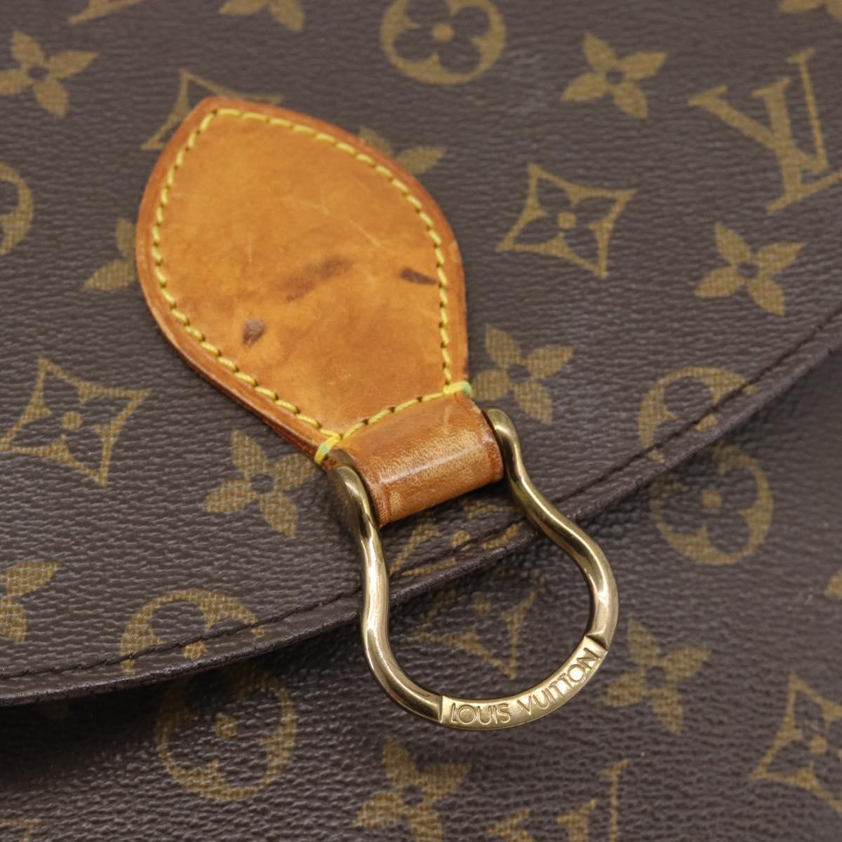 LOUIS VUITTON Monogram Saint Cloud GM Shoulder Bag M51242 LV Auth 192912