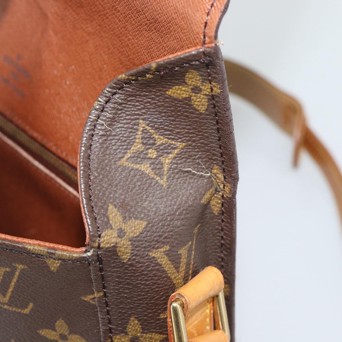 LOUIS VUITTON Monogram Saint Cloud GM Shoulder Bag M51242 LV Auth 192912