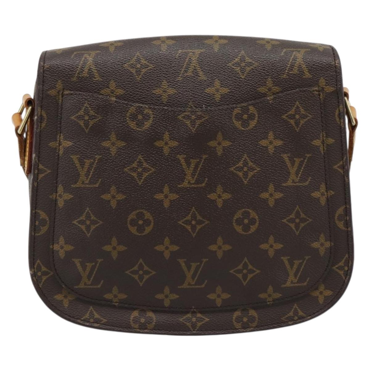 LOUIS VUITTON Monogram Saint Cloud GM Shoulder Bag M51242 LV Auth 192912