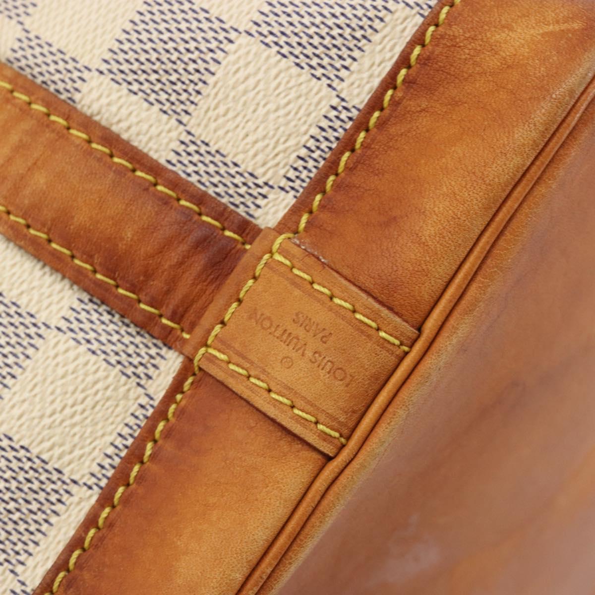 LOUIS VUITTON Damier Azur Noe BB Shoulder Bag N41220 LV Auth 192913