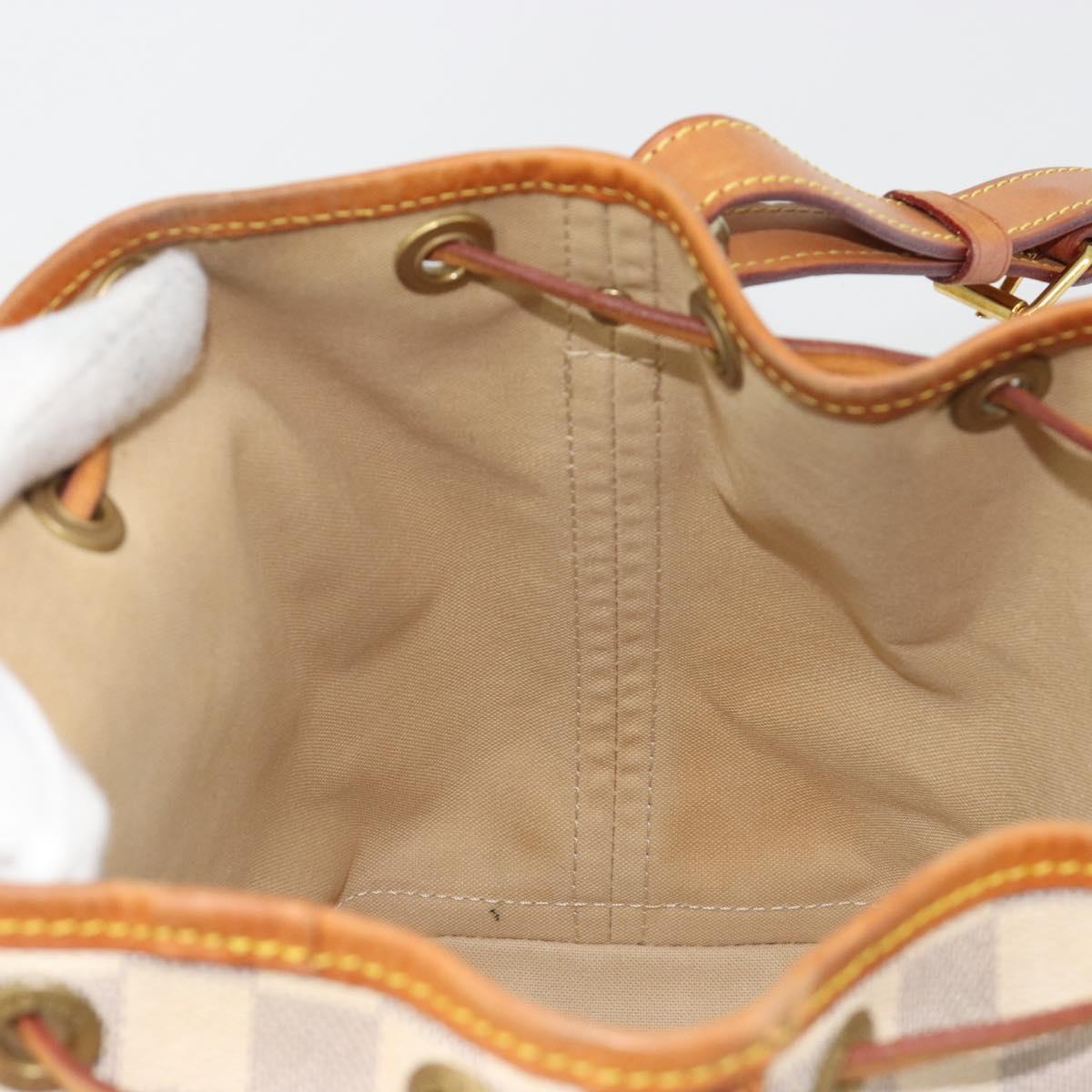 LOUIS VUITTON Damier Azur Noe BB Shoulder Bag N41220 LV Auth 192913
