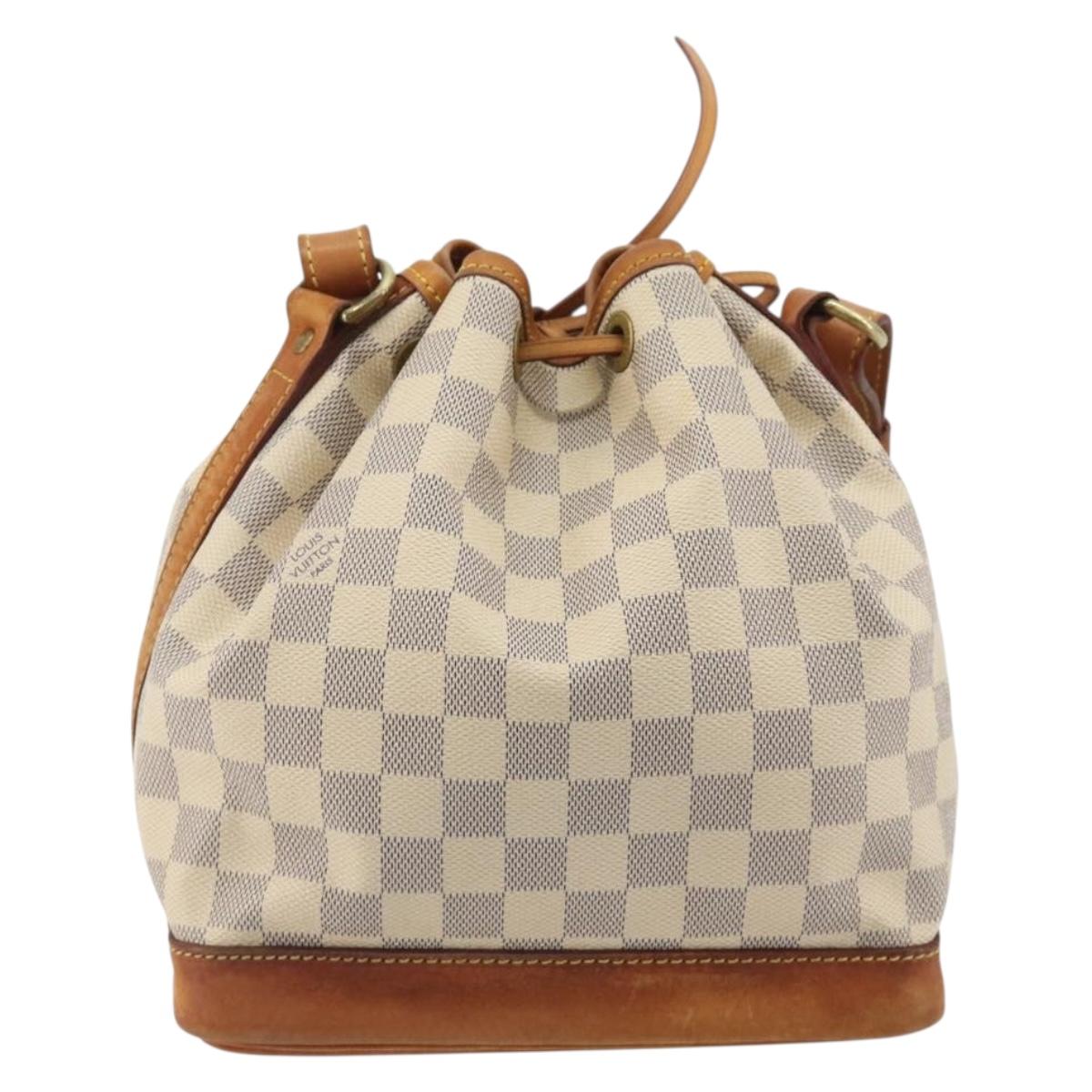 LOUIS VUITTON Damier Azur Noe BB Shoulder Bag N41220 LV Auth 192913