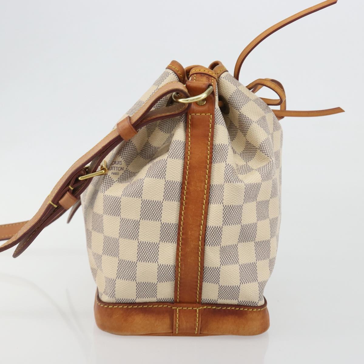LOUIS VUITTON Damier Azur Noe BB Shoulder Bag N41220 LV Auth 192913