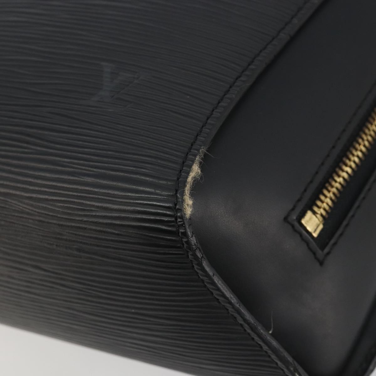 LOUIS VUITTON Epi Mabillon Backpack Black M52232 LV Auth 192914