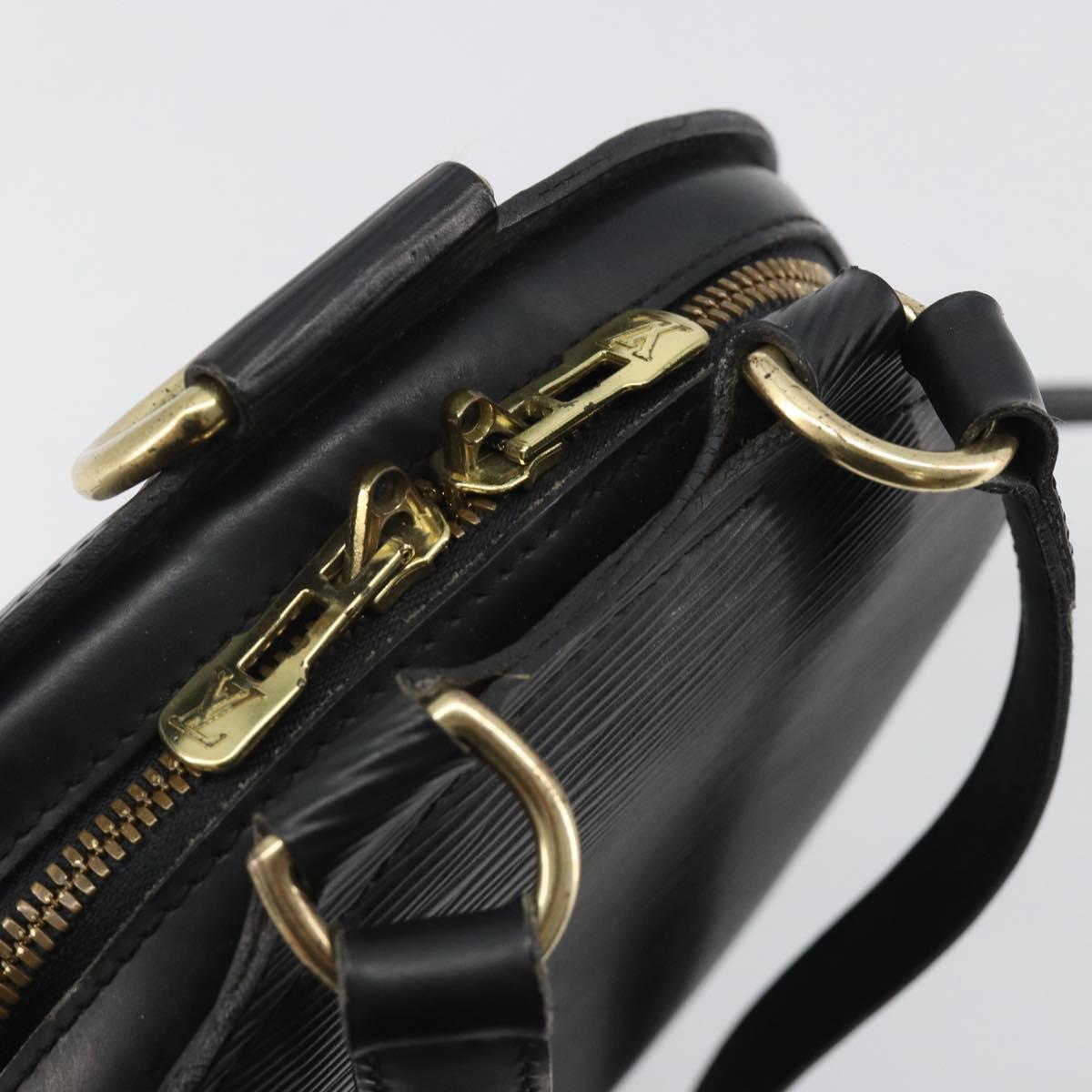 LOUIS VUITTON Epi Mabillon Backpack Black M52232 LV Auth 192914