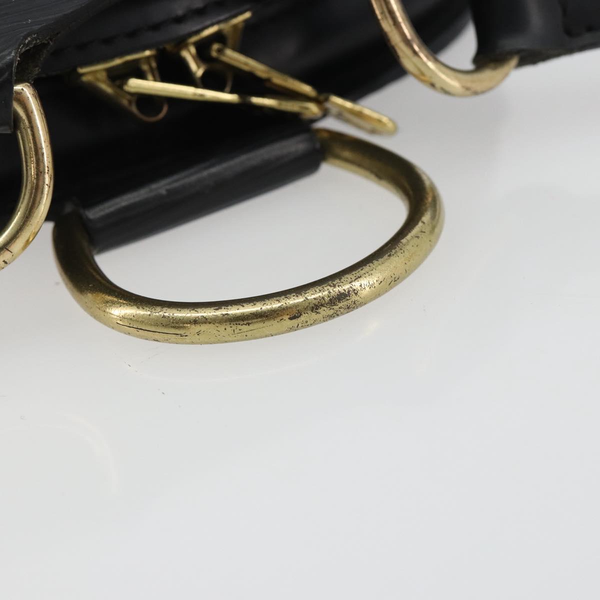 LOUIS VUITTON Epi Mabillon Backpack Black M52232 LV Auth 192914