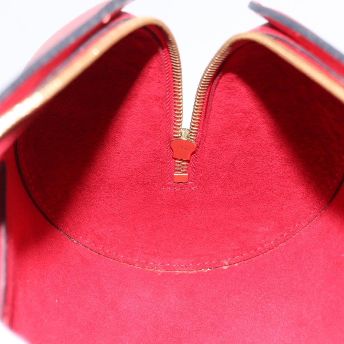 LOUIS VUITTON Epi Soufflot Hand Bag Red M52227 LV Auth 192918