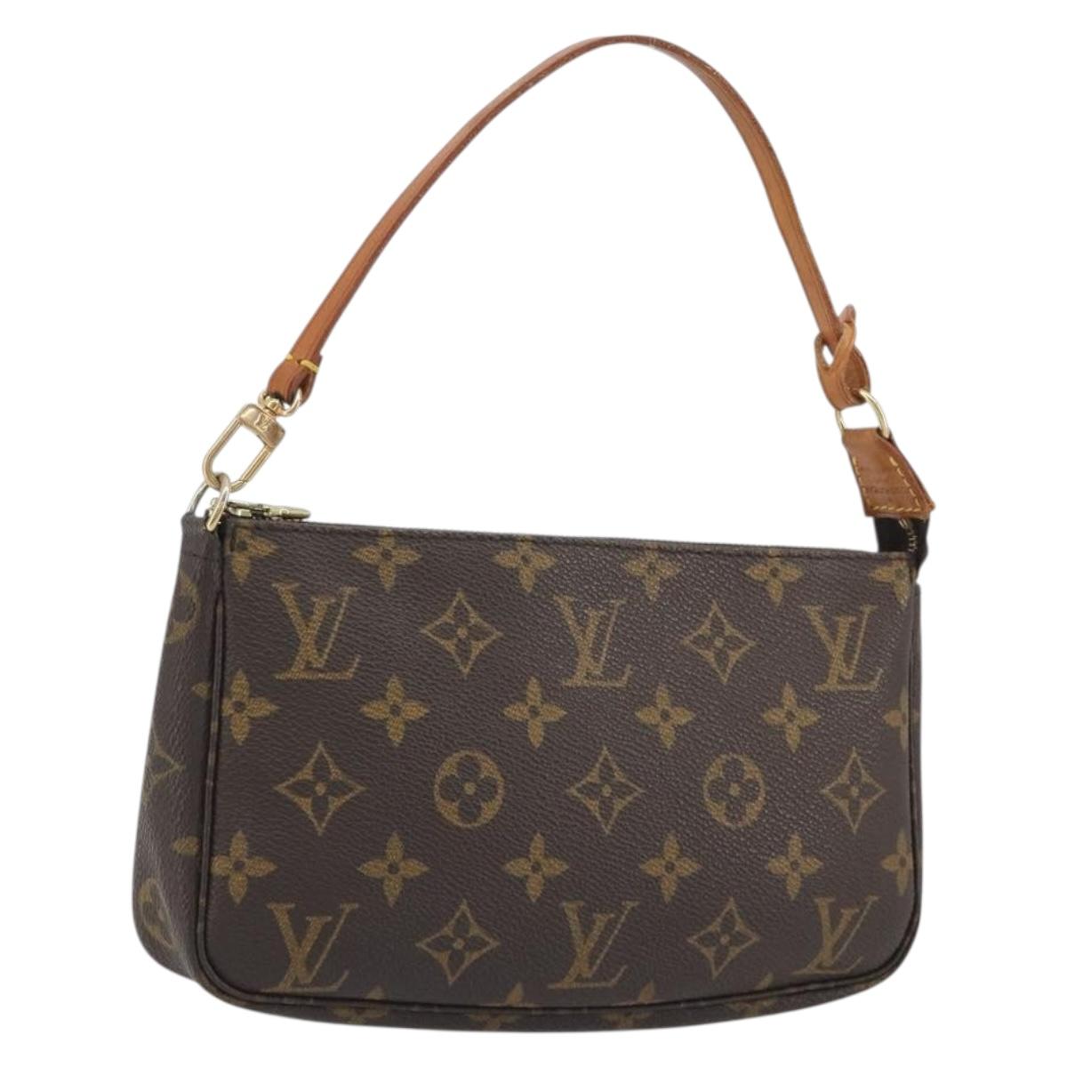 LOUIS VUITTON Monogram Pochette Accessoires Pouch M51980 LV Auth 192920