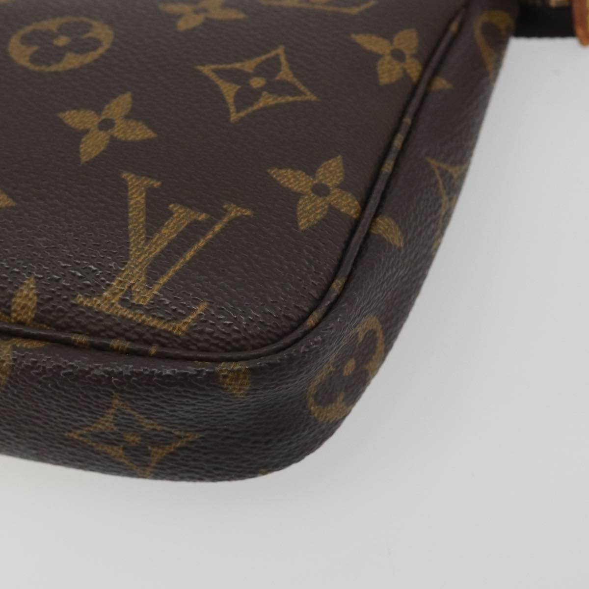 LOUIS VUITTON Monogram Pochette Accessoires Pouch M51980 LV Auth 192920