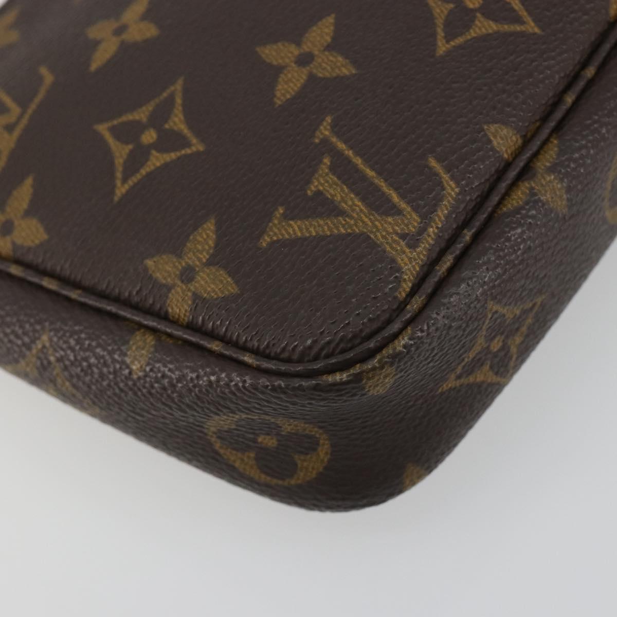 LOUIS VUITTON Monogram Pochette Accessoires Pouch M51980 LV Auth 192920
