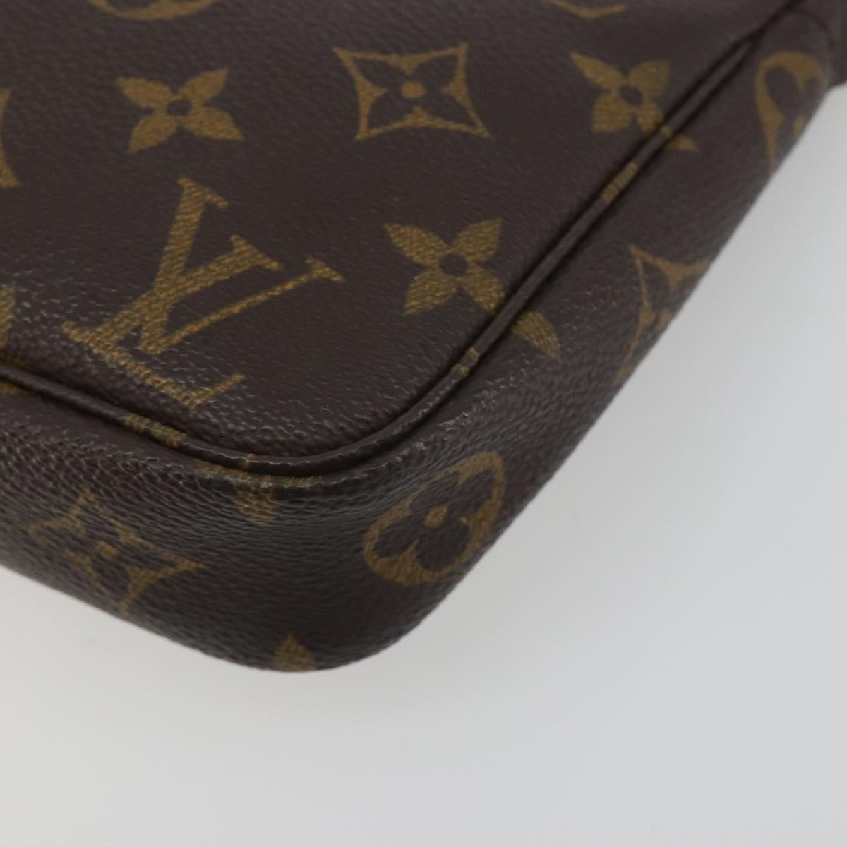 LOUIS VUITTON Monogram Pochette Accessoires Pouch M51980 LV Auth 192920