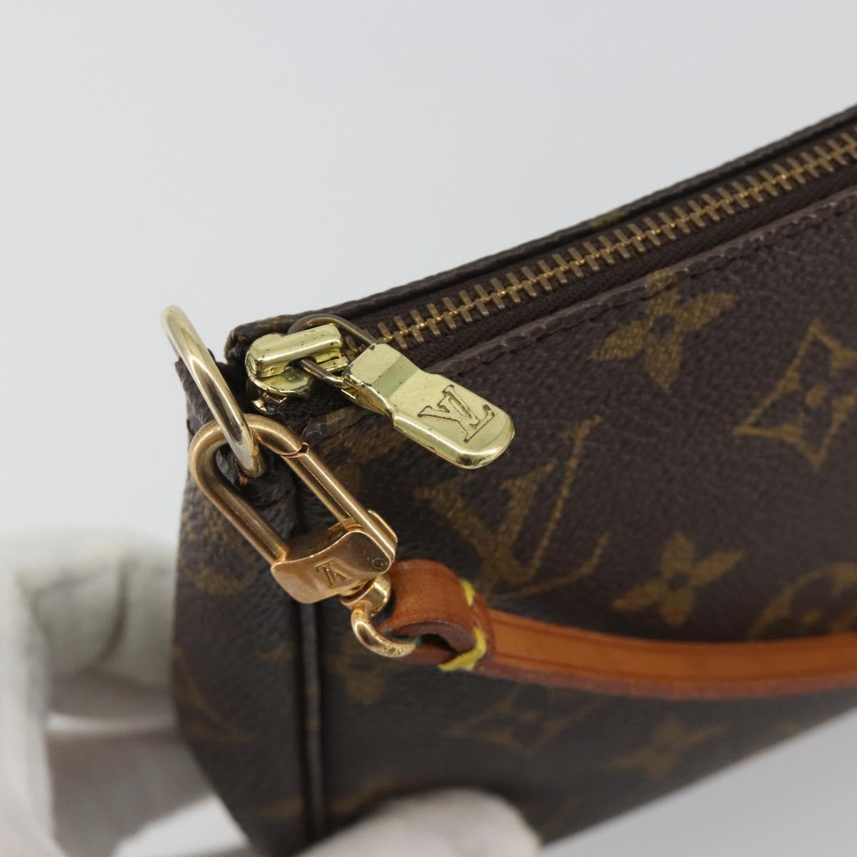 LOUIS VUITTON Monogram Pochette Accessoires Pouch M51980 LV Auth 192920