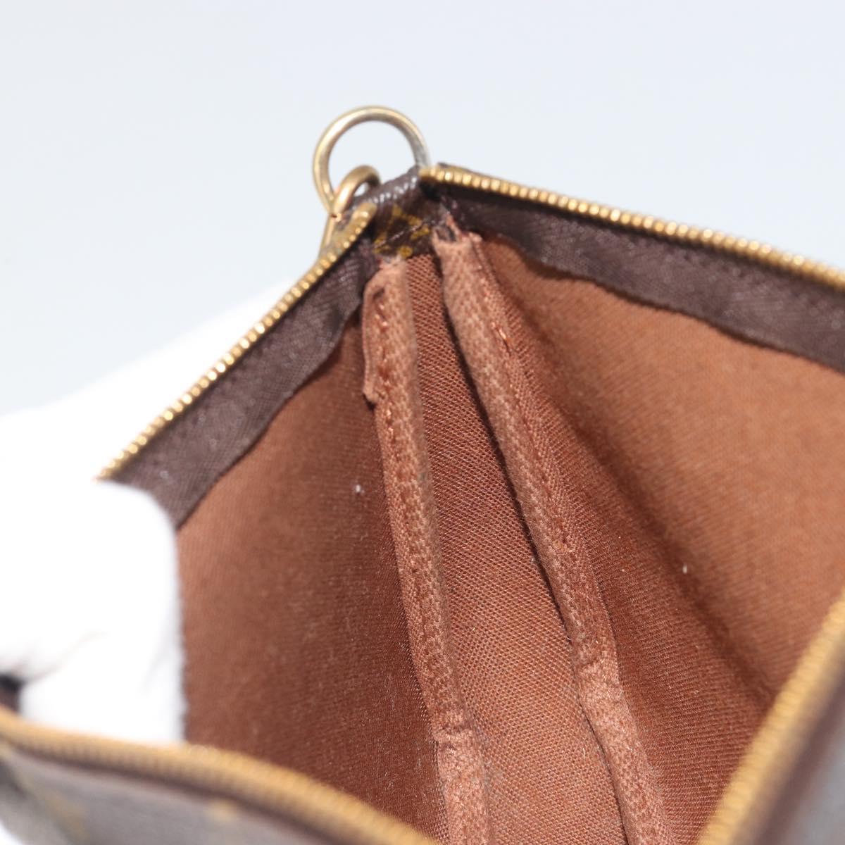 LOUIS VUITTON Monogram Pochette Accessoires Pouch M51980 LV Auth 192920