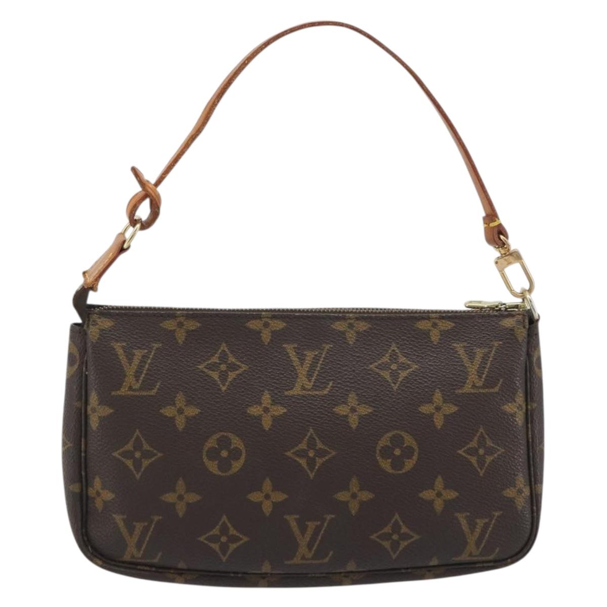 LOUIS VUITTON Monogram Pochette Accessoires Pouch M51980 LV Auth 192920