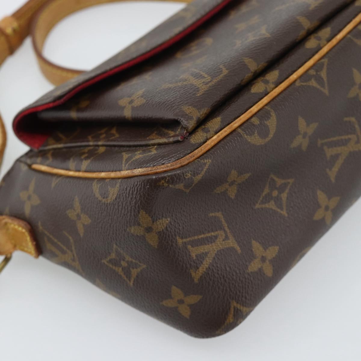 LOUIS VUITTON Monogram Viva Cite PM Shoulder Bag M51165 LV Auth 192921