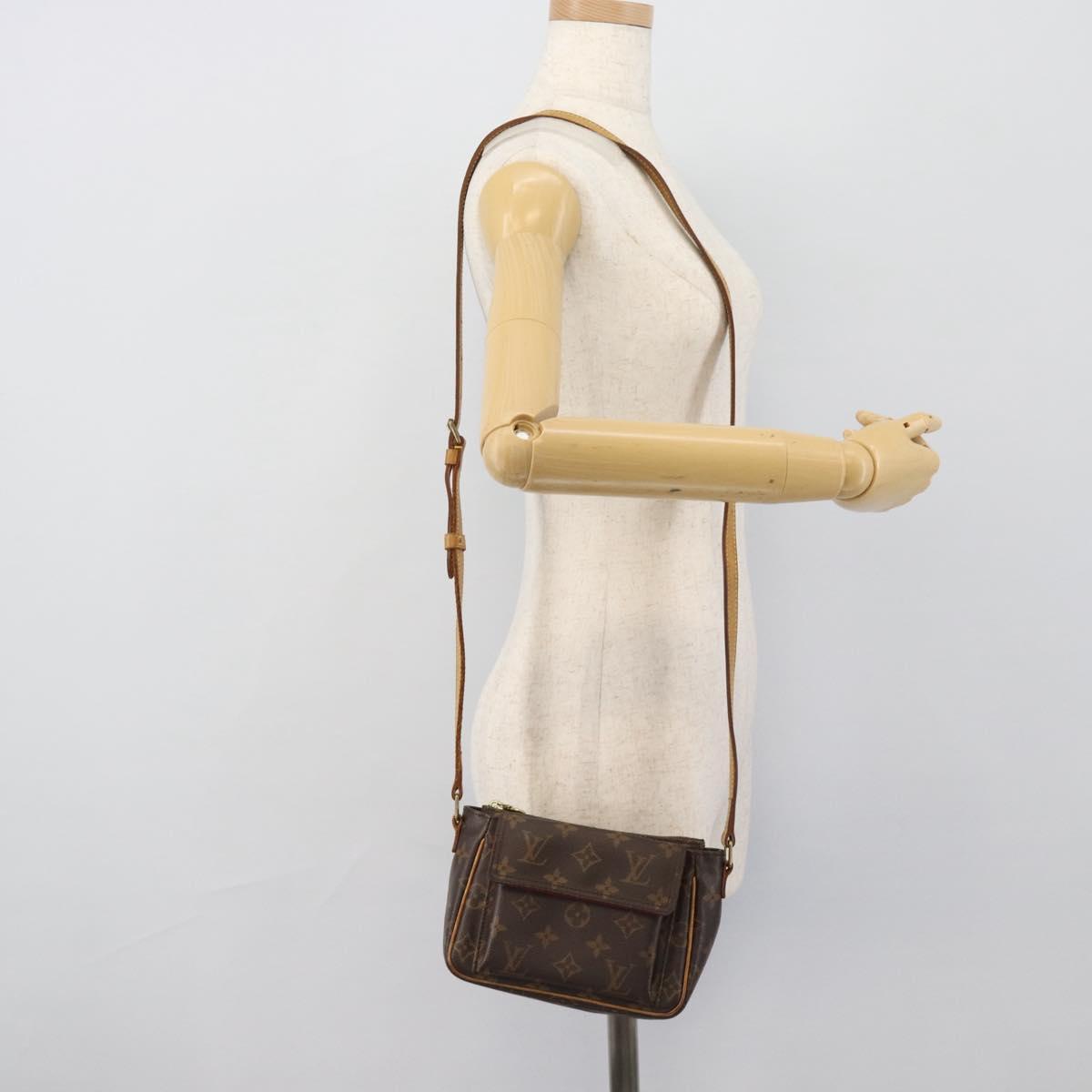 LOUIS VUITTON Monogram Viva Cite PM Shoulder Bag M51165 LV Auth 192921