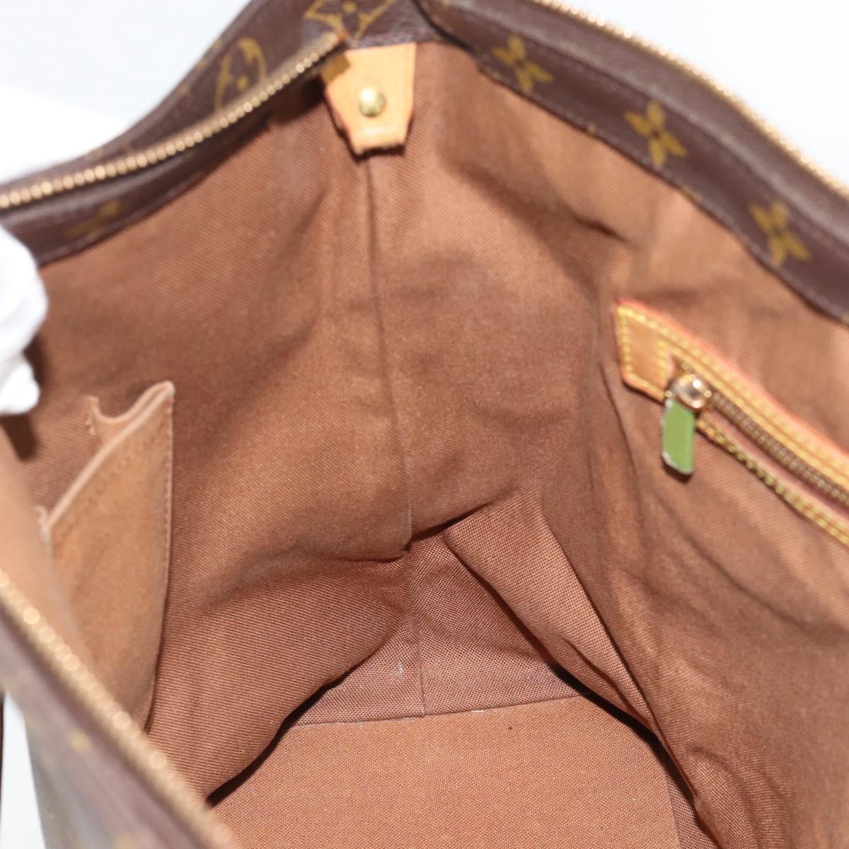 LOUIS VUITTON Monogram Cabas Piano Tote Bag M51148 LV Auth 192926